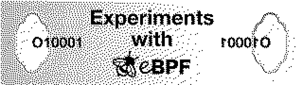 Experiments with writing C eBPF code